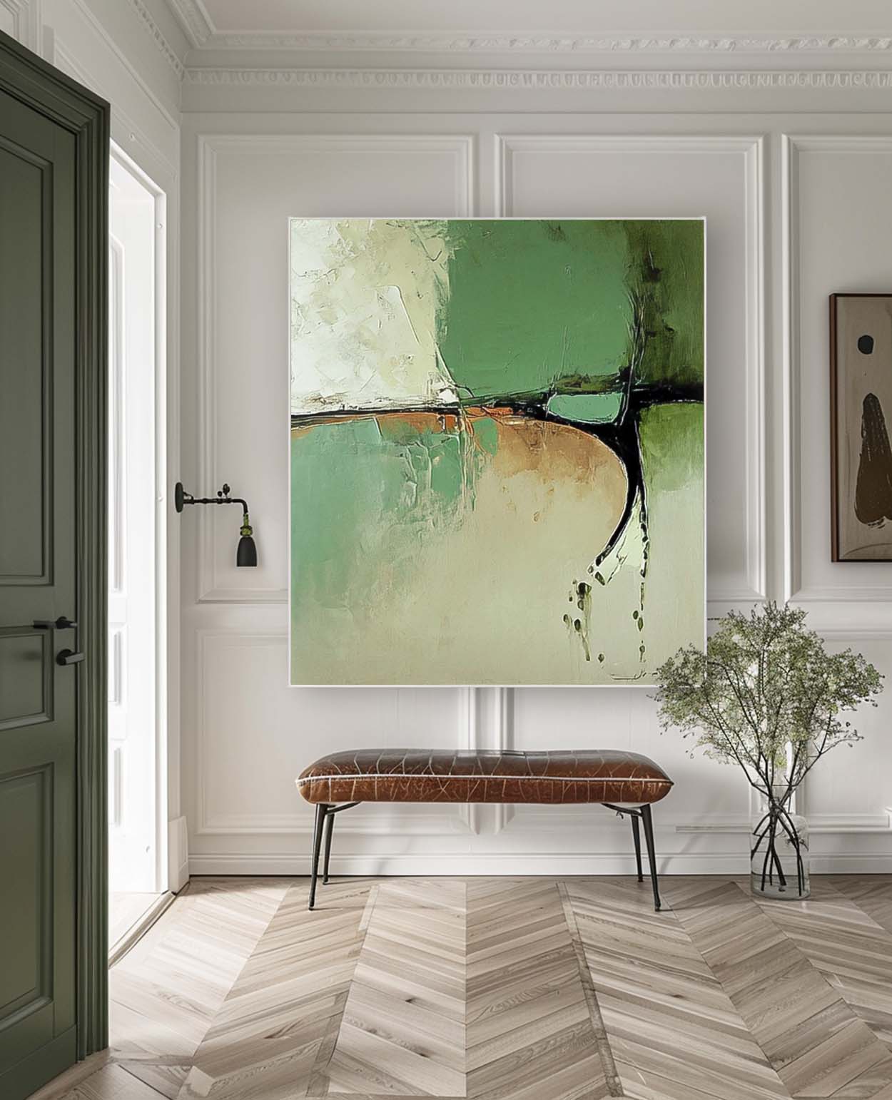 Abstract Canvas Art #AB709