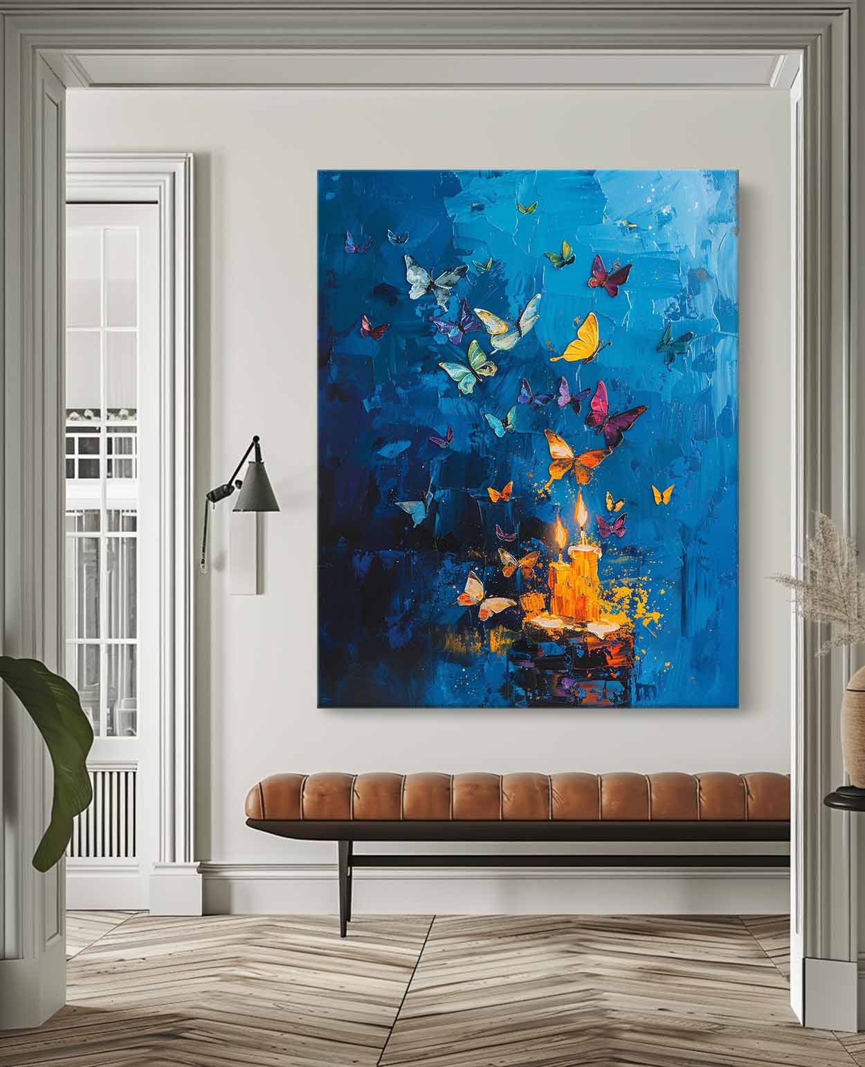 Wall Art Abstract Warm Magical Artistic