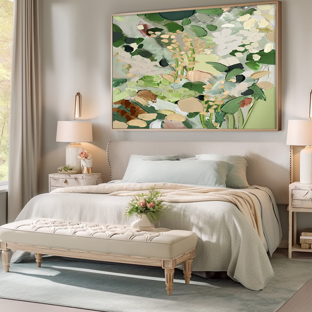 Wall Art Flower Fresh Natural Earthy Elegant