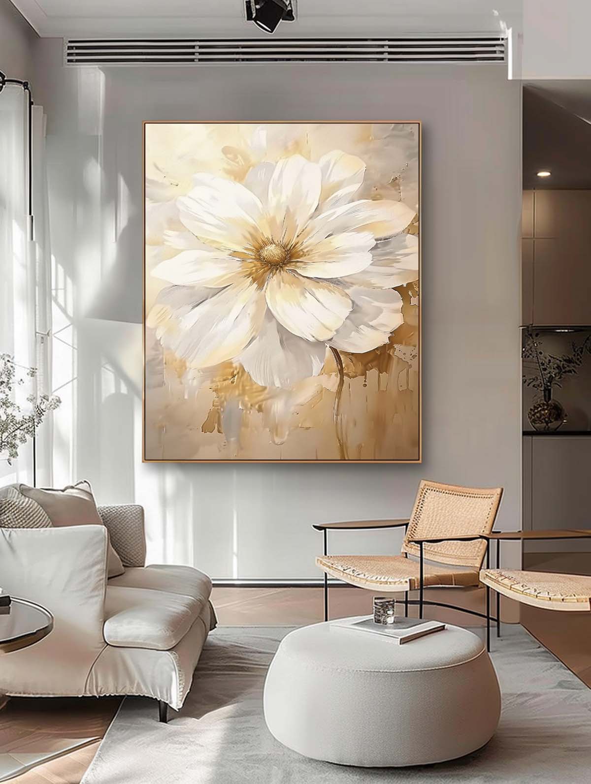 Flower Canvas Art FL213 - Neutralighting