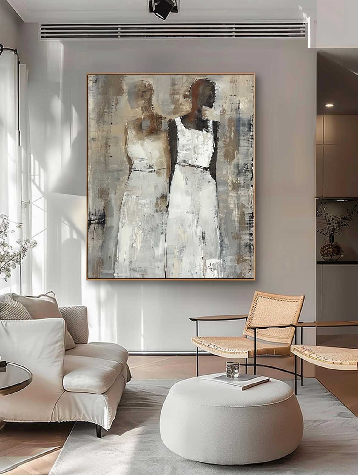 Wall Art People Serene Elegant