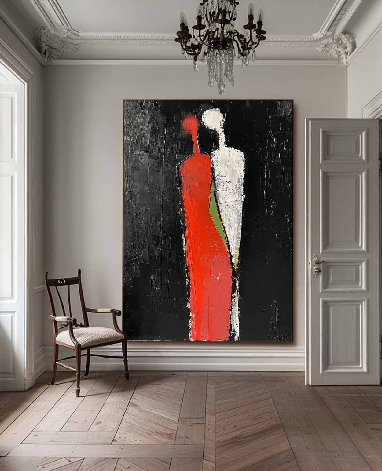 Wall Art People Playful Organic Minimalist