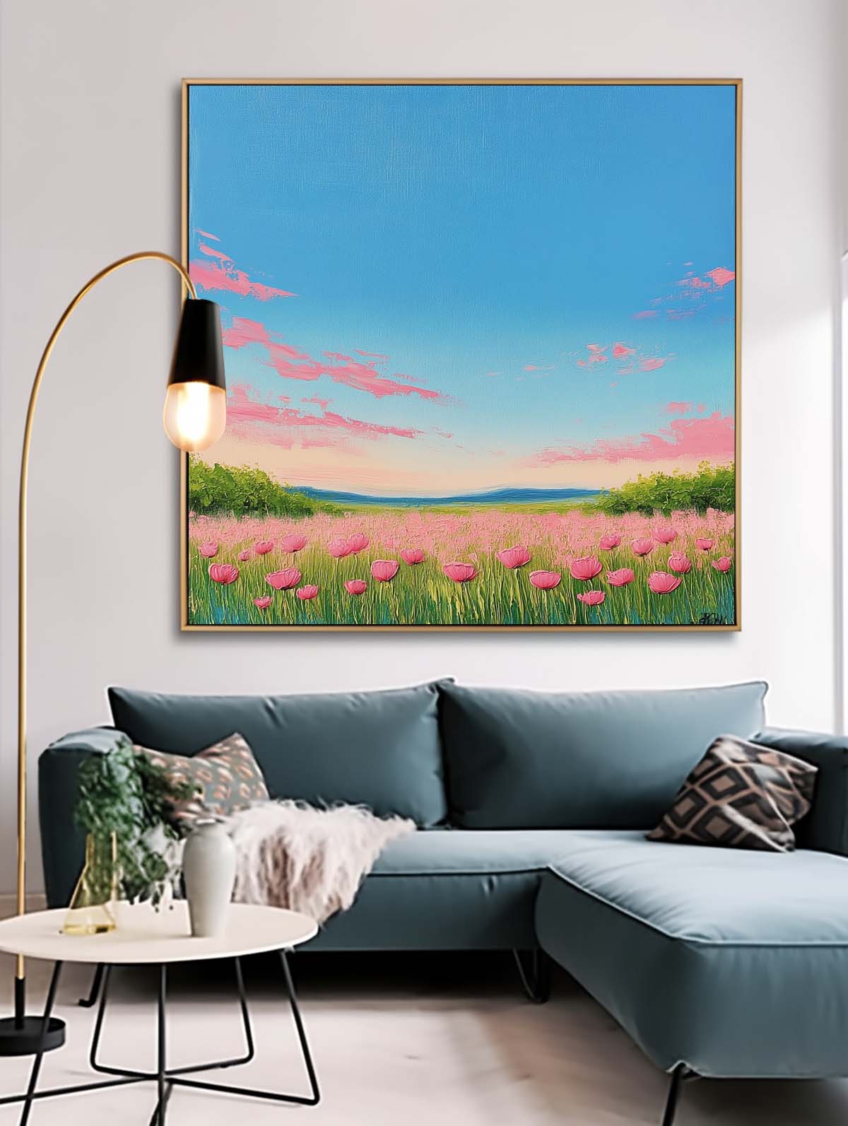 Wall Art Landscape Impressionist Pastoral Decor