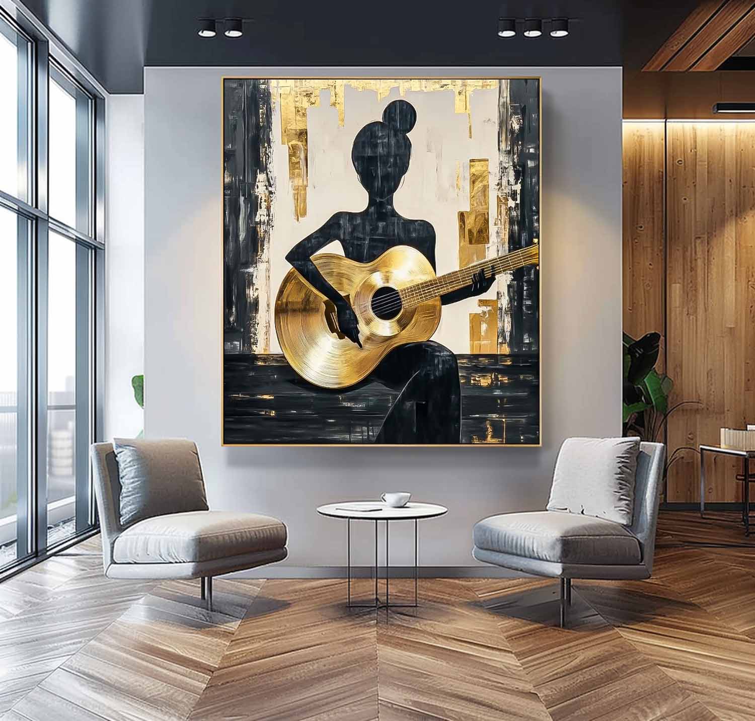 Wall Art People Modern Music Luxury