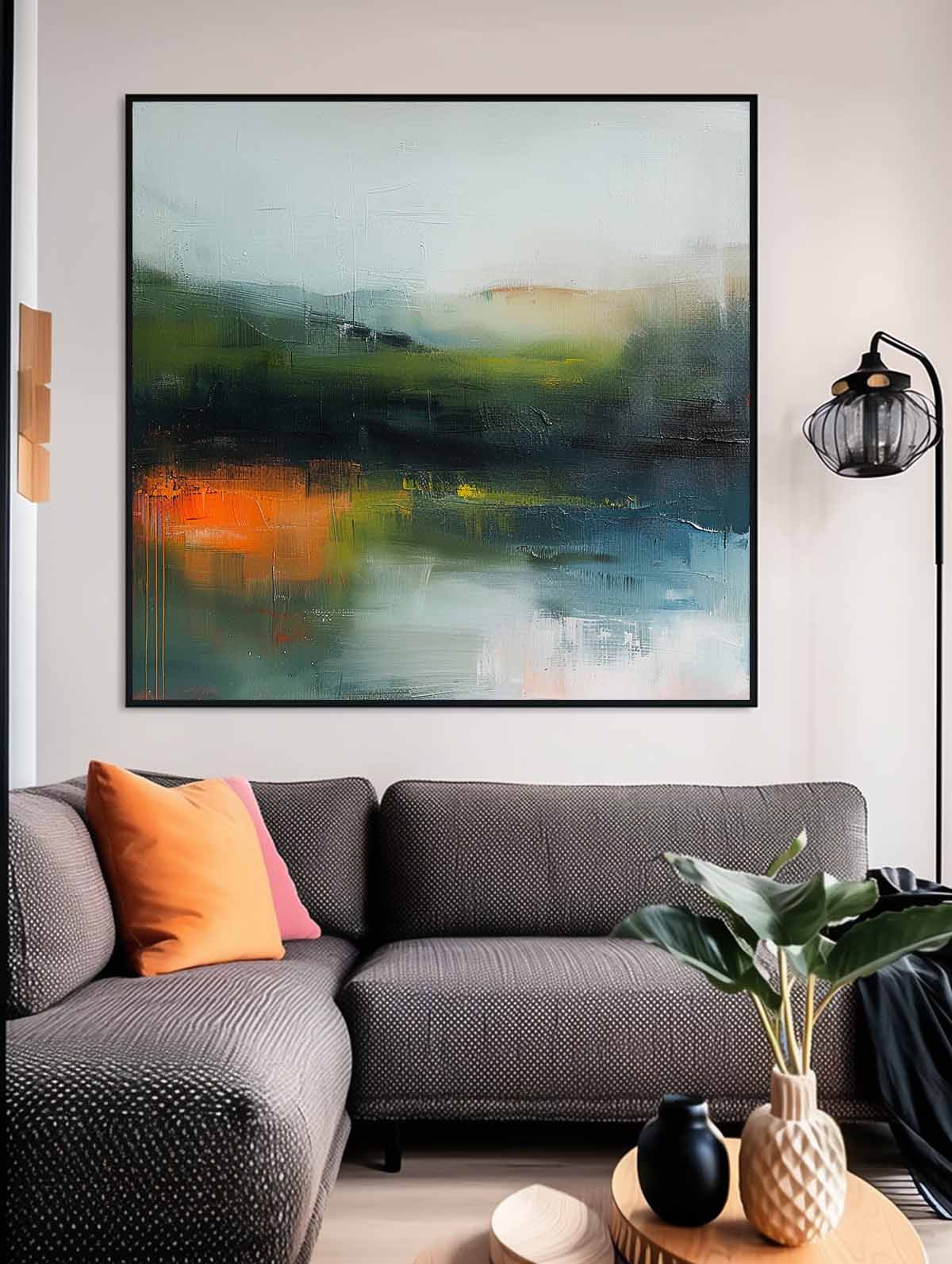 Wall Art Abstract Natural Impasto Landscape Modern