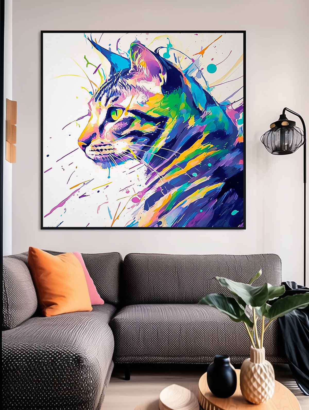 Wall Art Scandinavian Fresh Animal Decor