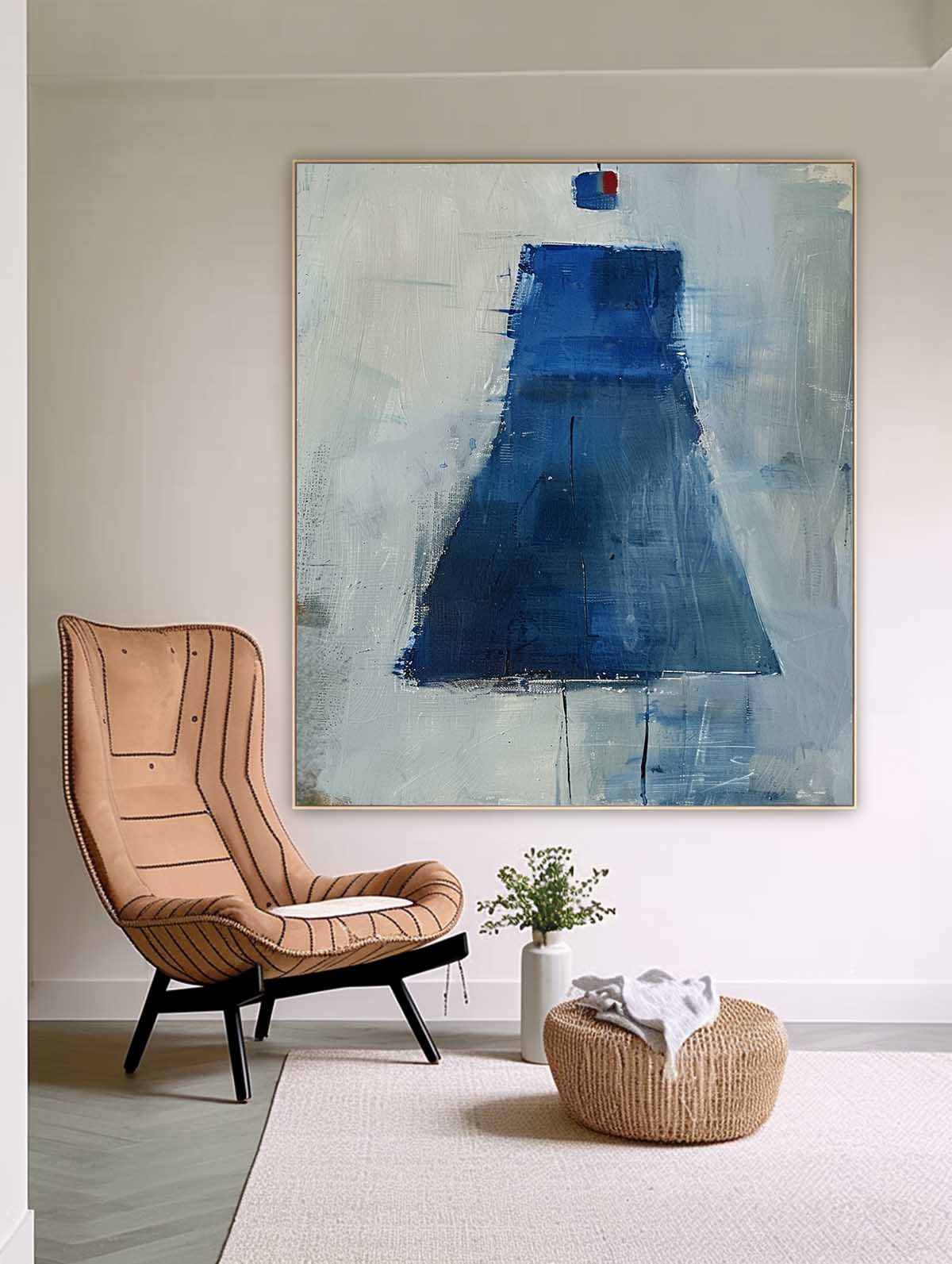 Wall Art Impasto Minimalist Abstract Elegant