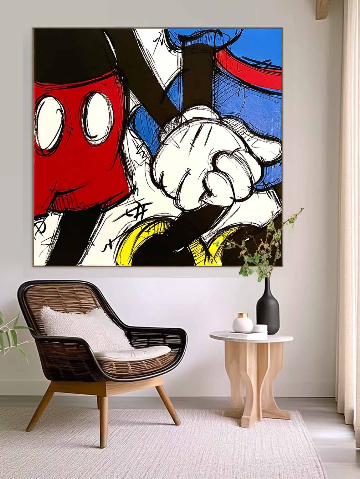 Mickey Mouse Graffiti Art PE192 - Neutralighting