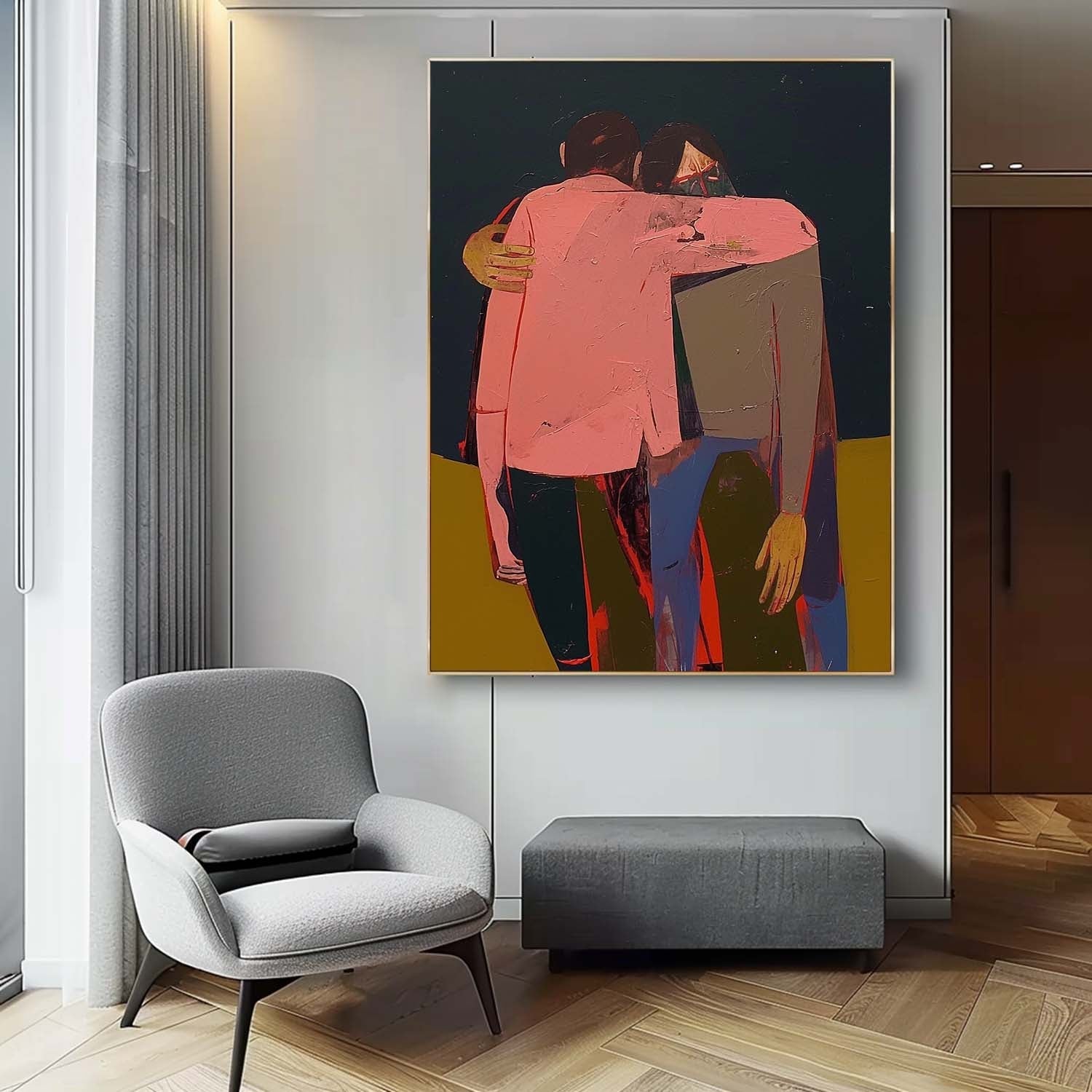 People Canvas Art PE180 - Neutralighting