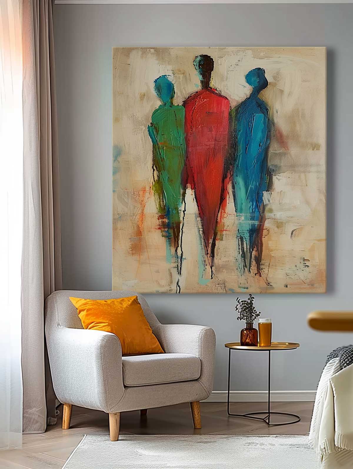 Wall Art Minimalist Figurative Modern Abstract