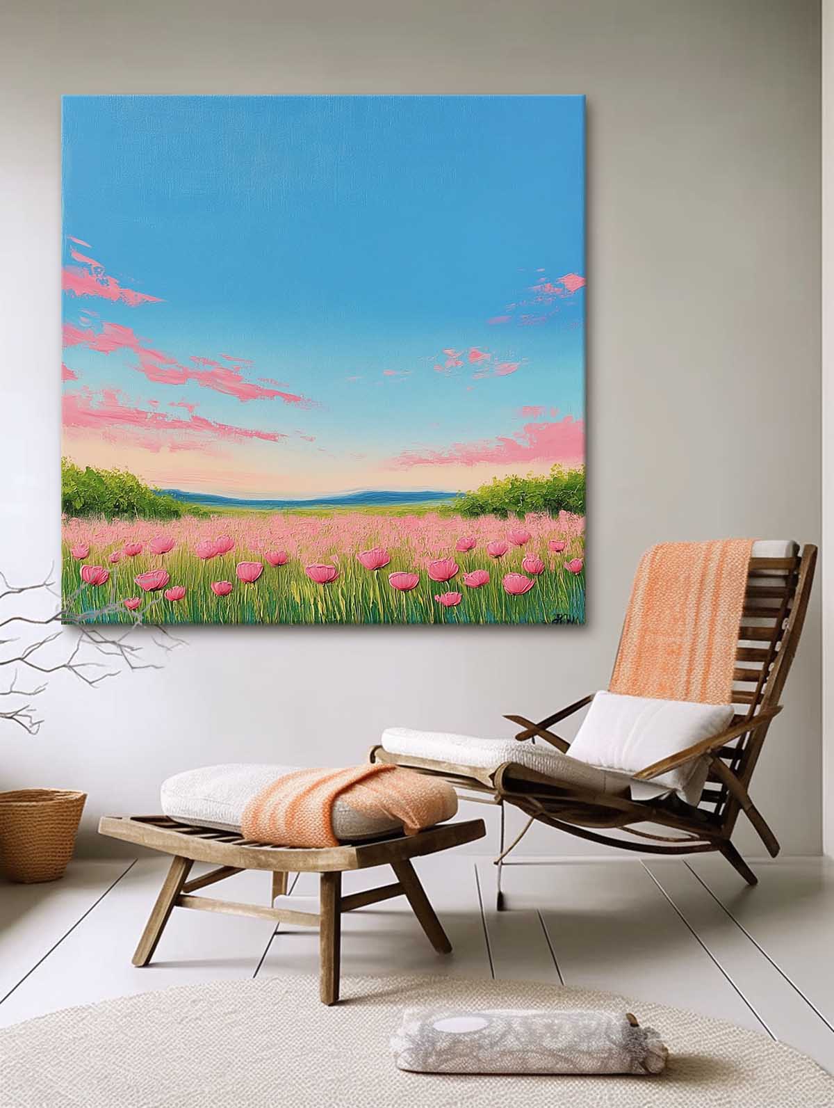 Wall Art Landscape Impressionist Pastoral Decor