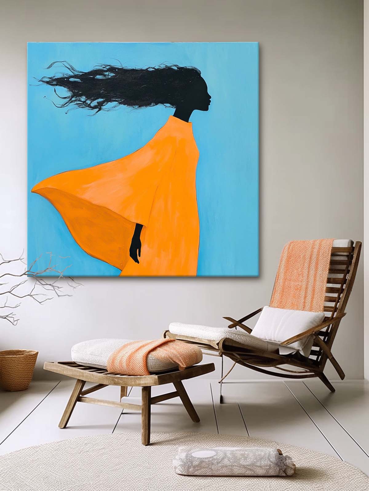 Wall Art People Avant Modern Abstract Expressionist