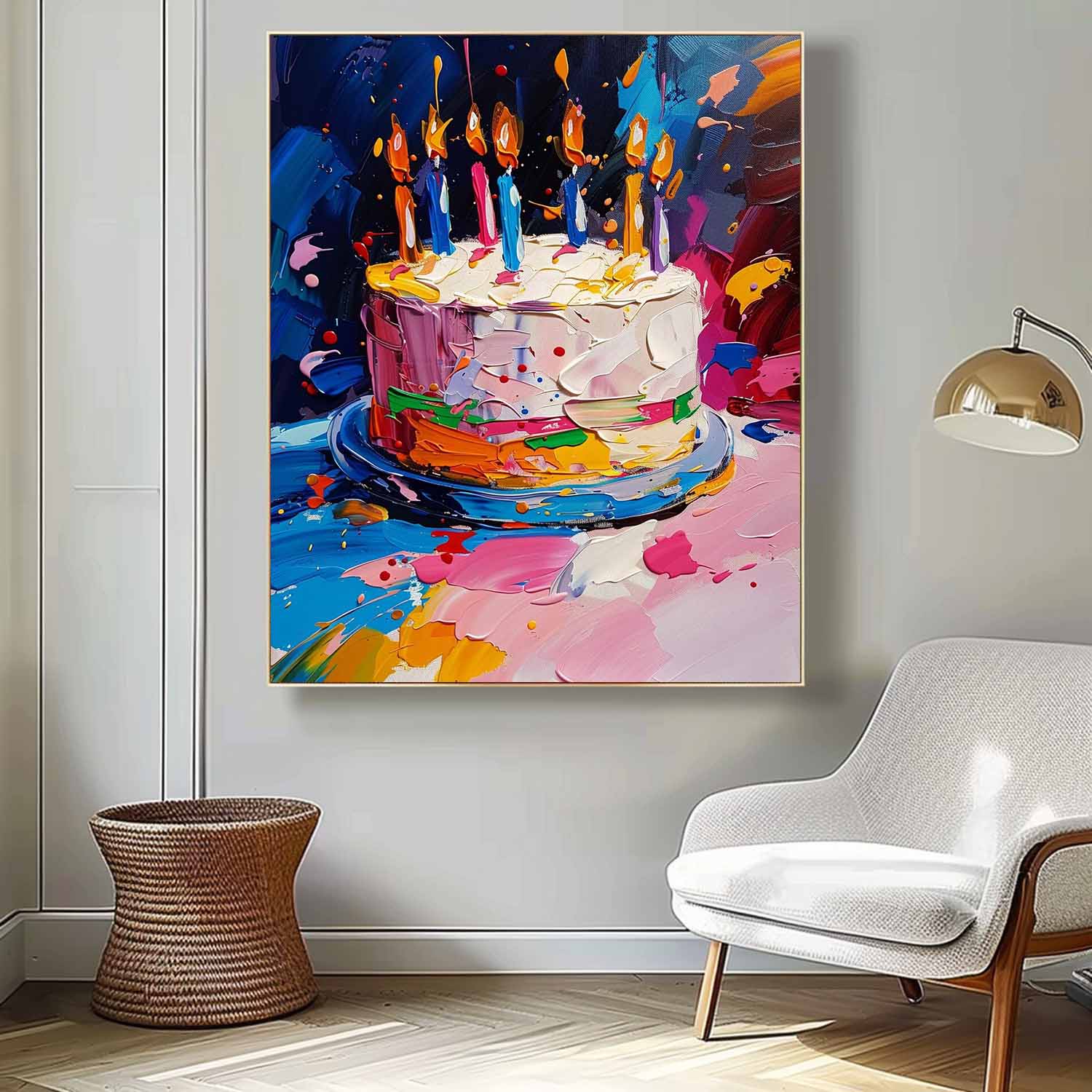 Wall Art Modern Abstract Cartoon Cute