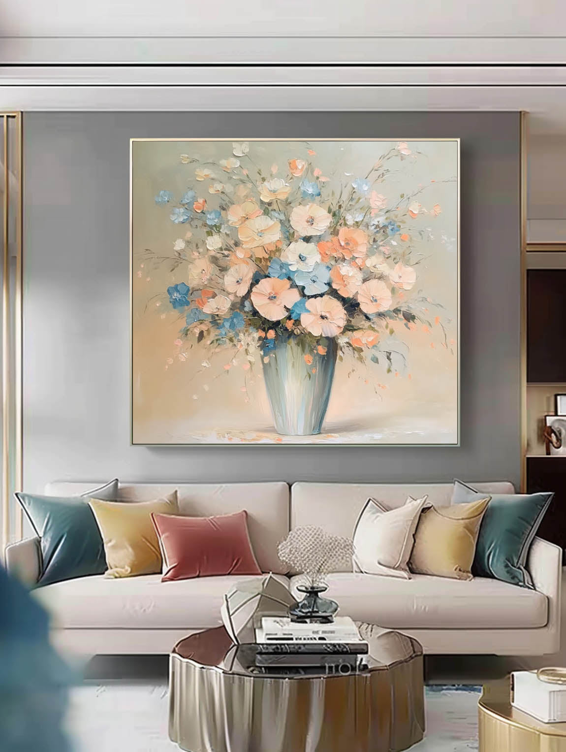 Flower Canvas Art FL194 - Neutralighting