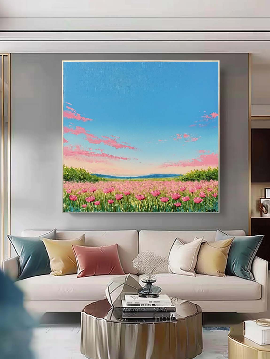 Wall Art Landscape Impressionist Pastoral Decor