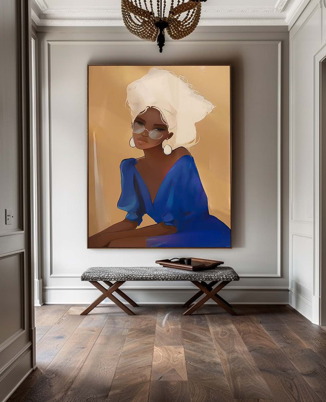Wall Art People Minimalist Abstract Contemporary
