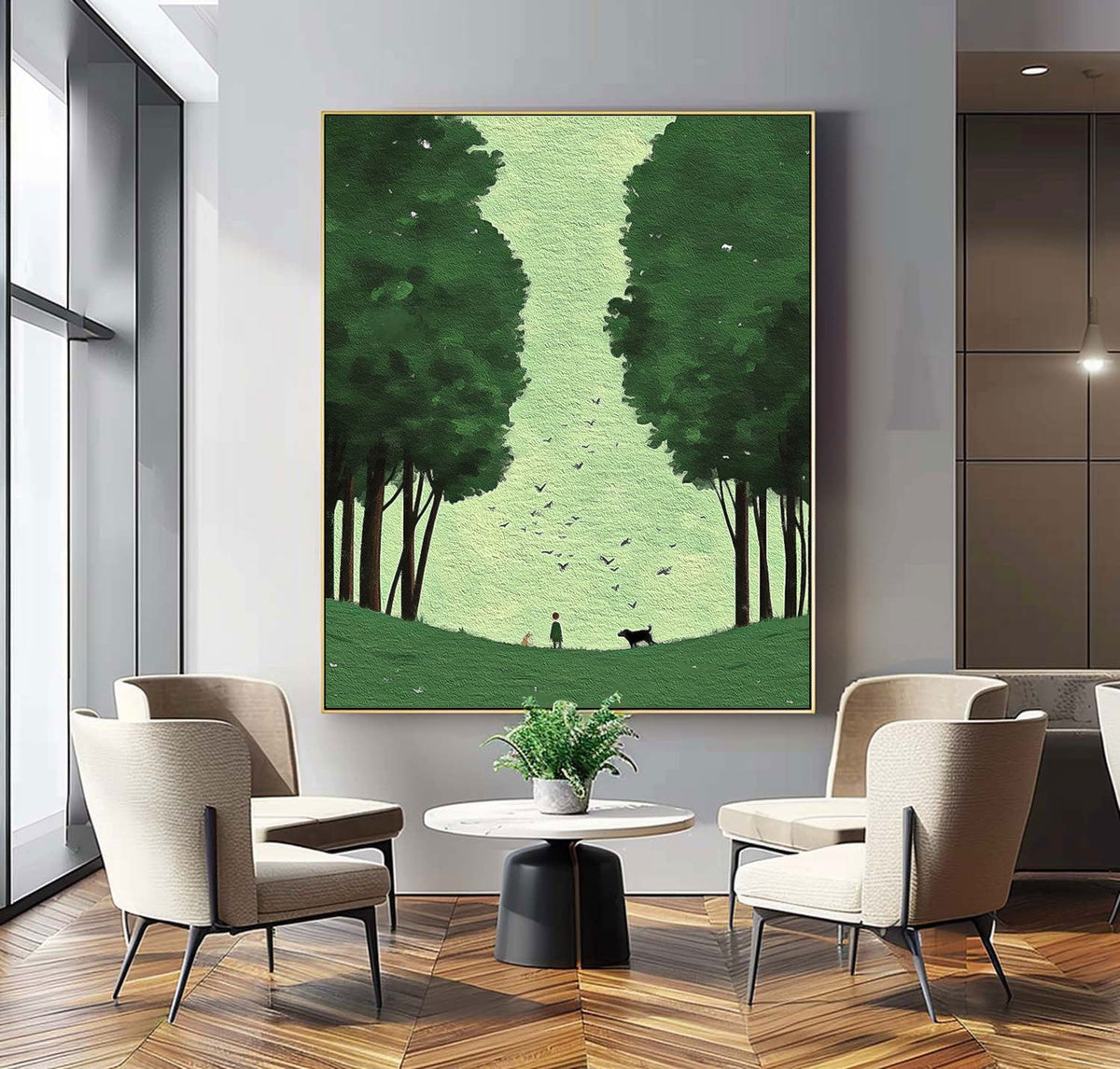 Landscape Canvas Art #LA060