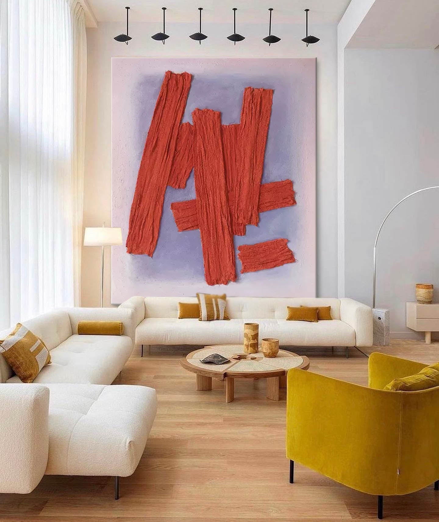 Wall Art Abstract Contemporary Minimalist