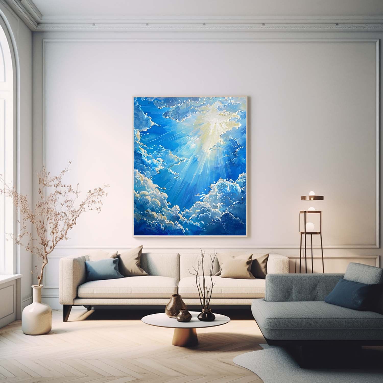 Wall Art Landscape Abstract Sky Serene