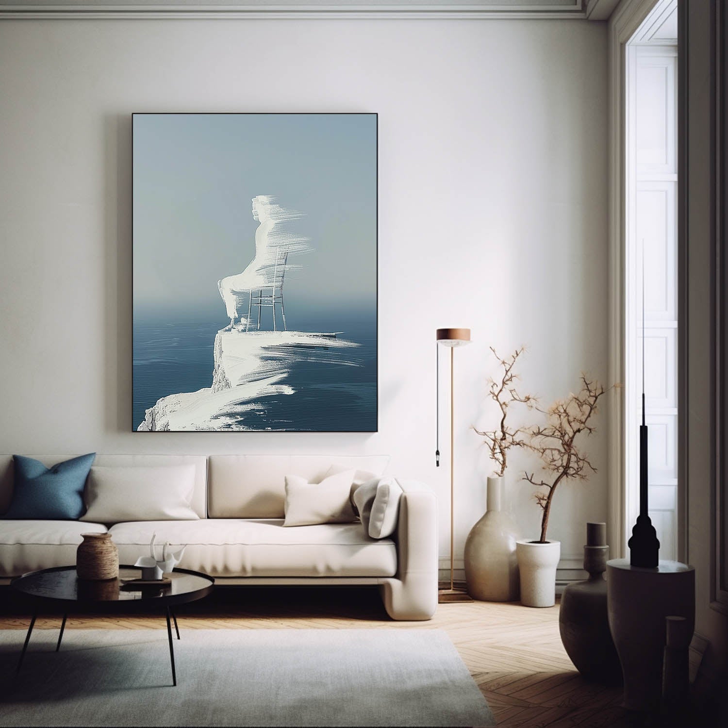 Wall Art People Serene Contemplative