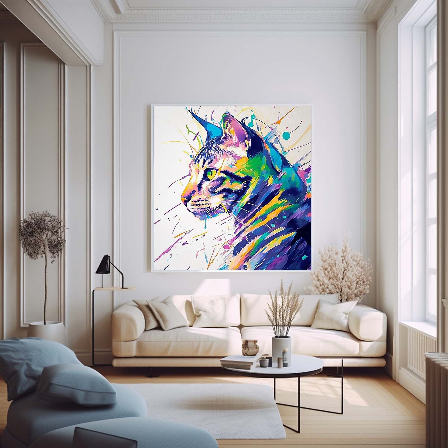 Wall Art Scandinavian Fresh Animal Decor