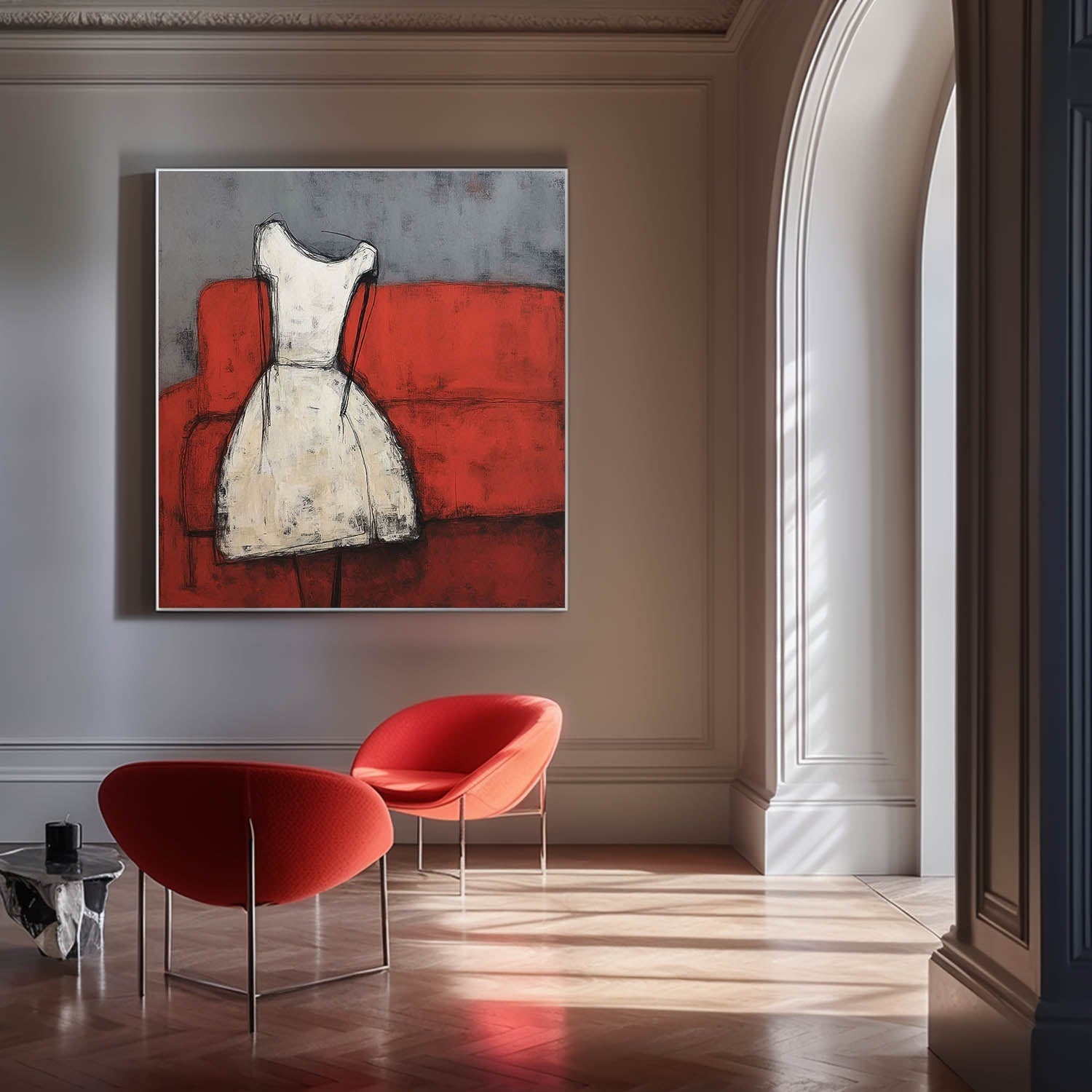 Minimalist Canvas Art MI146 - Neutralighting