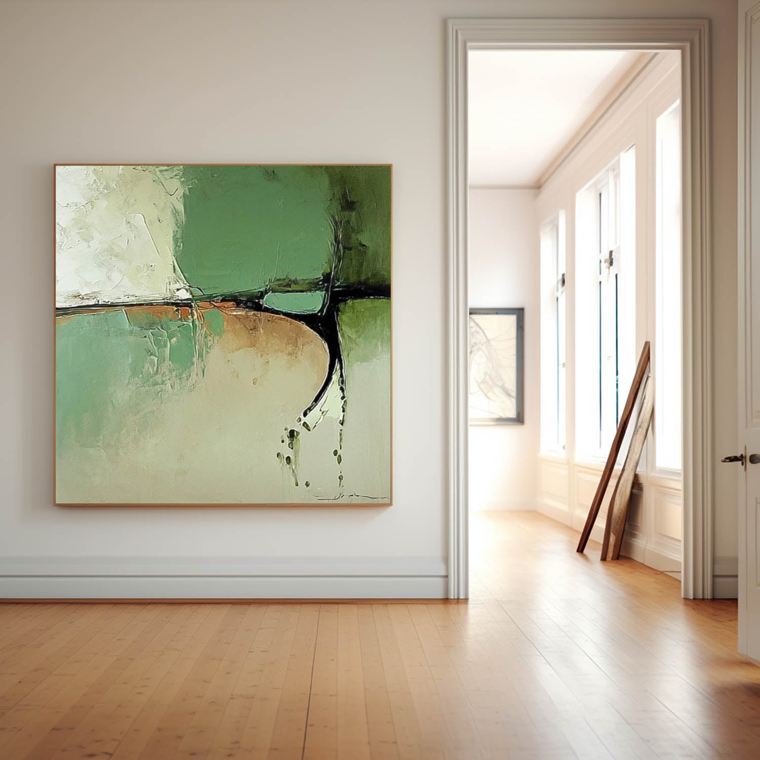 Abstract Canvas Art #AB709