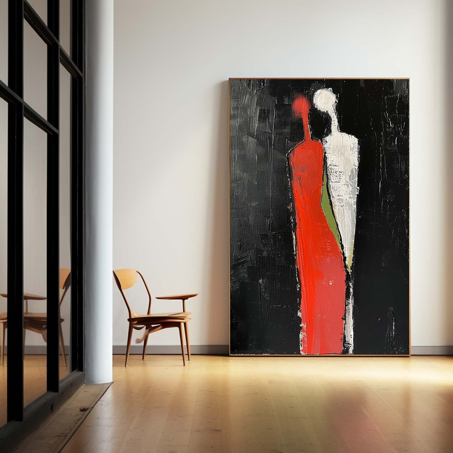 Wall Art People Playful Organic Minimalist
