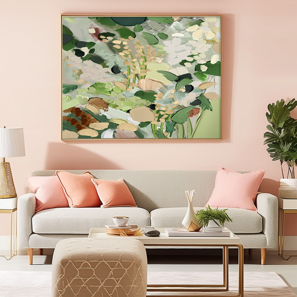 Wall Art Flower Fresh Natural Earthy Elegant