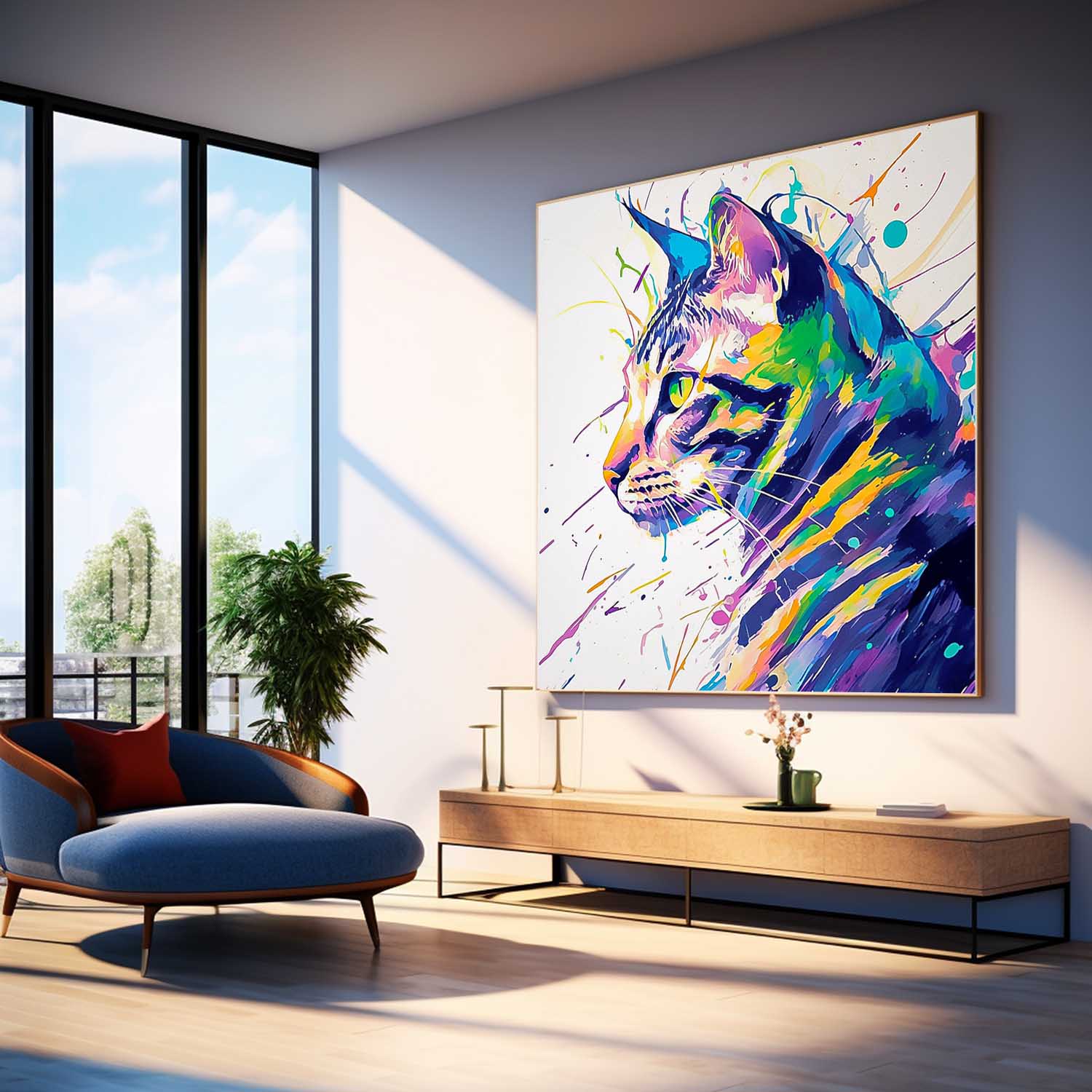 Wall Art Scandinavian Fresh Animal Decor