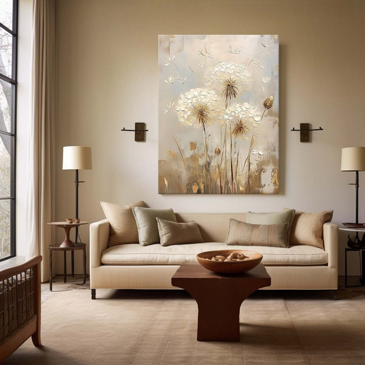 Flower Canvas Art #FL097