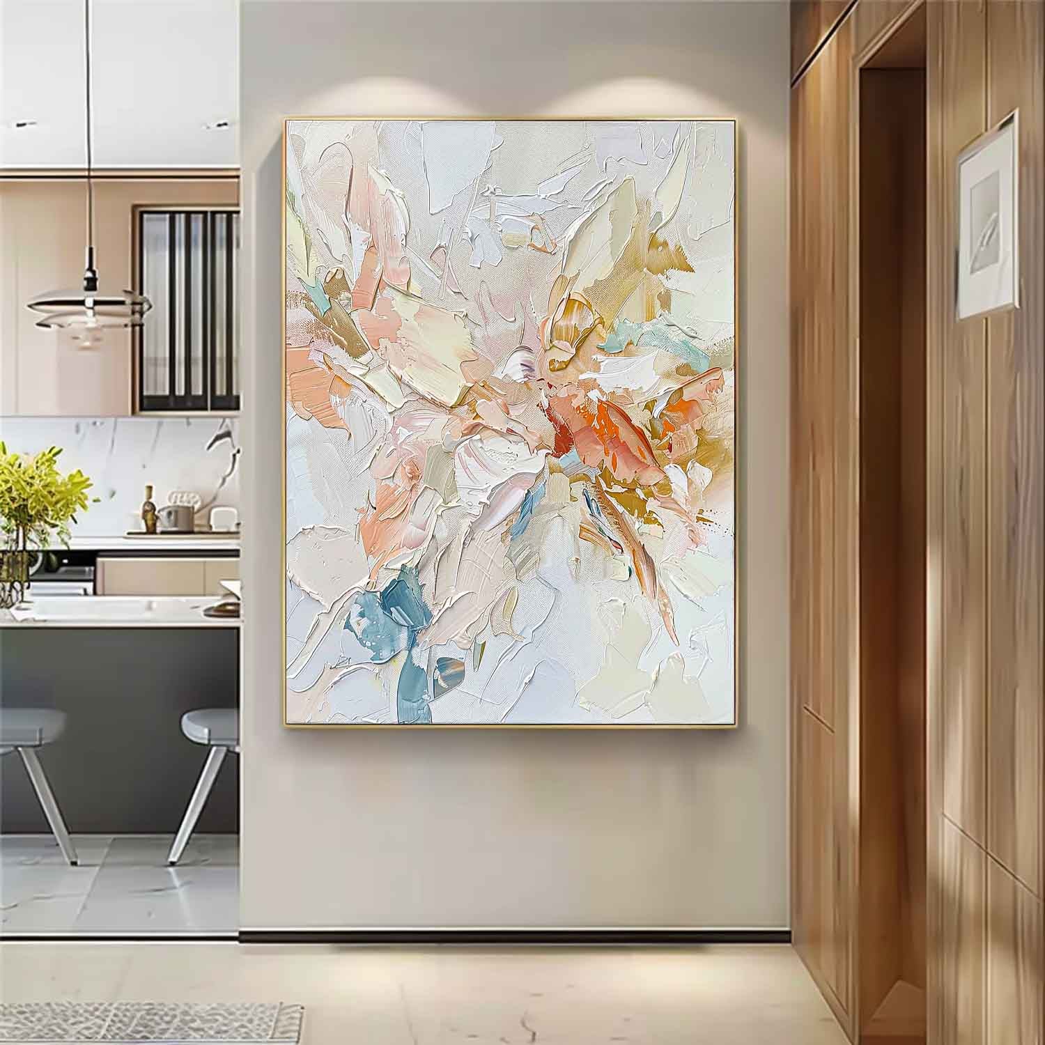 Abstract Canvas Art #AB555