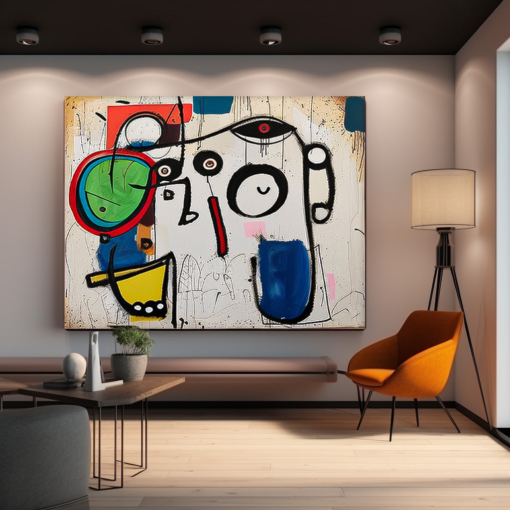 Minimalist Canvas Art MI136 - Neutralighting