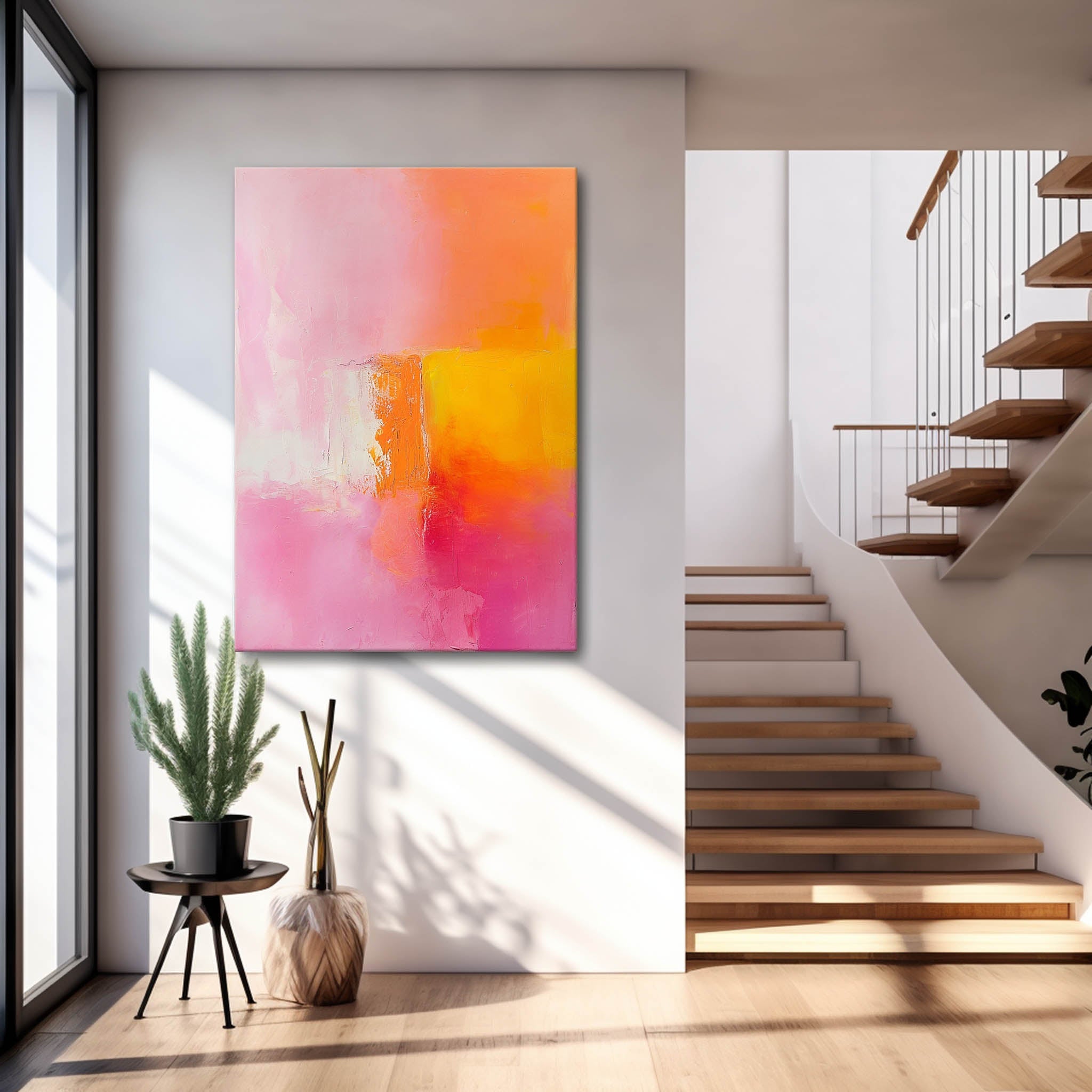 Wall Art Soft Nature Decor Abstract Elegant