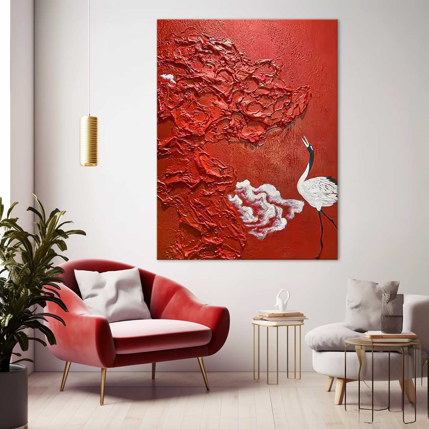 Wall Art Elegant Animal Modern Abstract