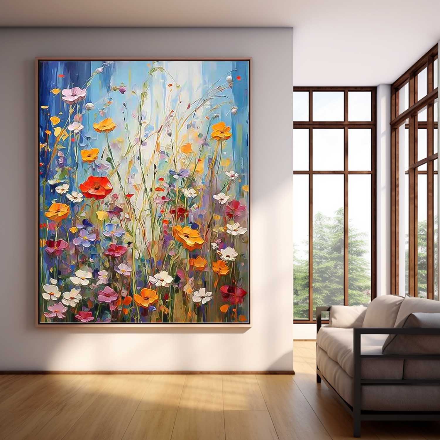 Flower Canvas Art FL056 - Neutralighting
