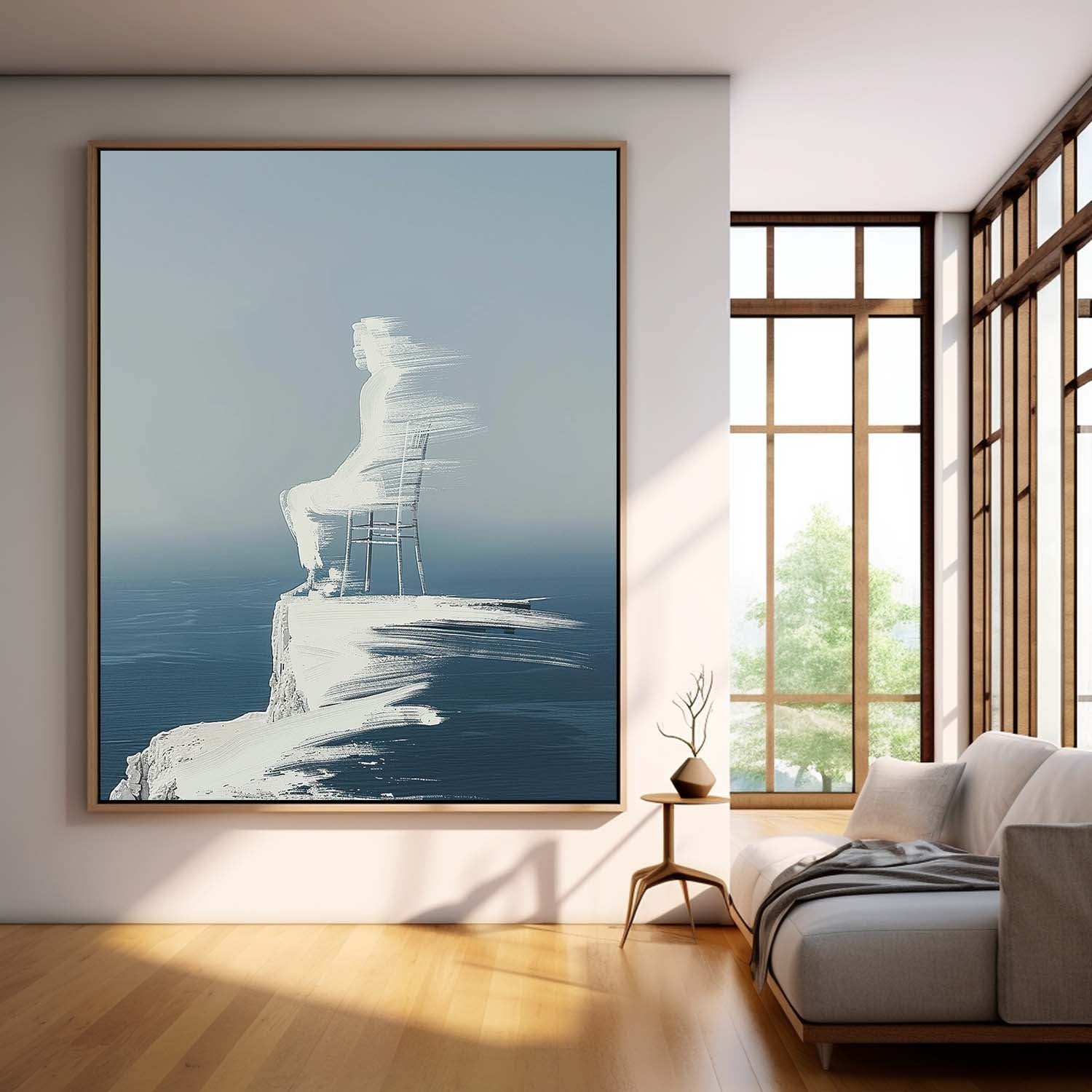 Wall Art People Serene Contemplative