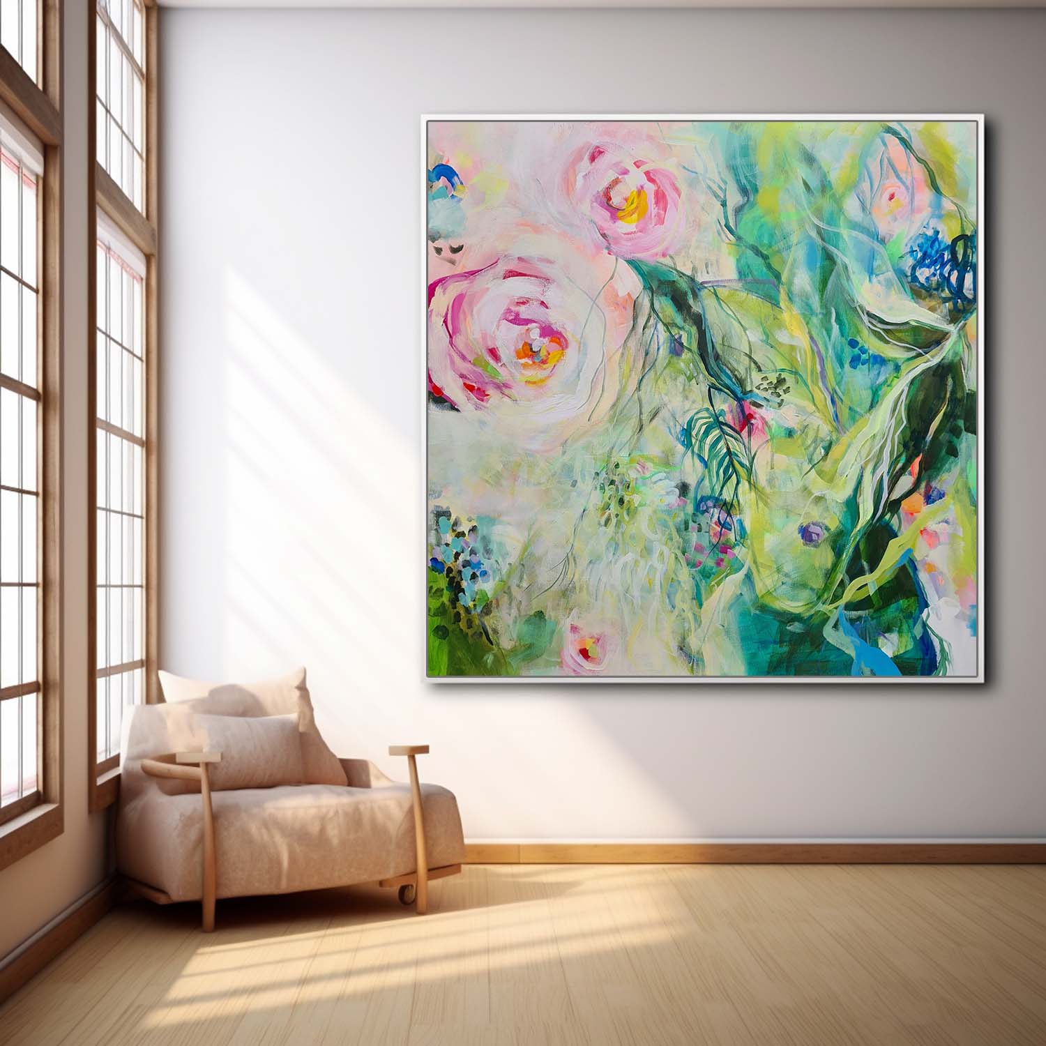 Flower Canvas Art FL259 - Neutralighting
