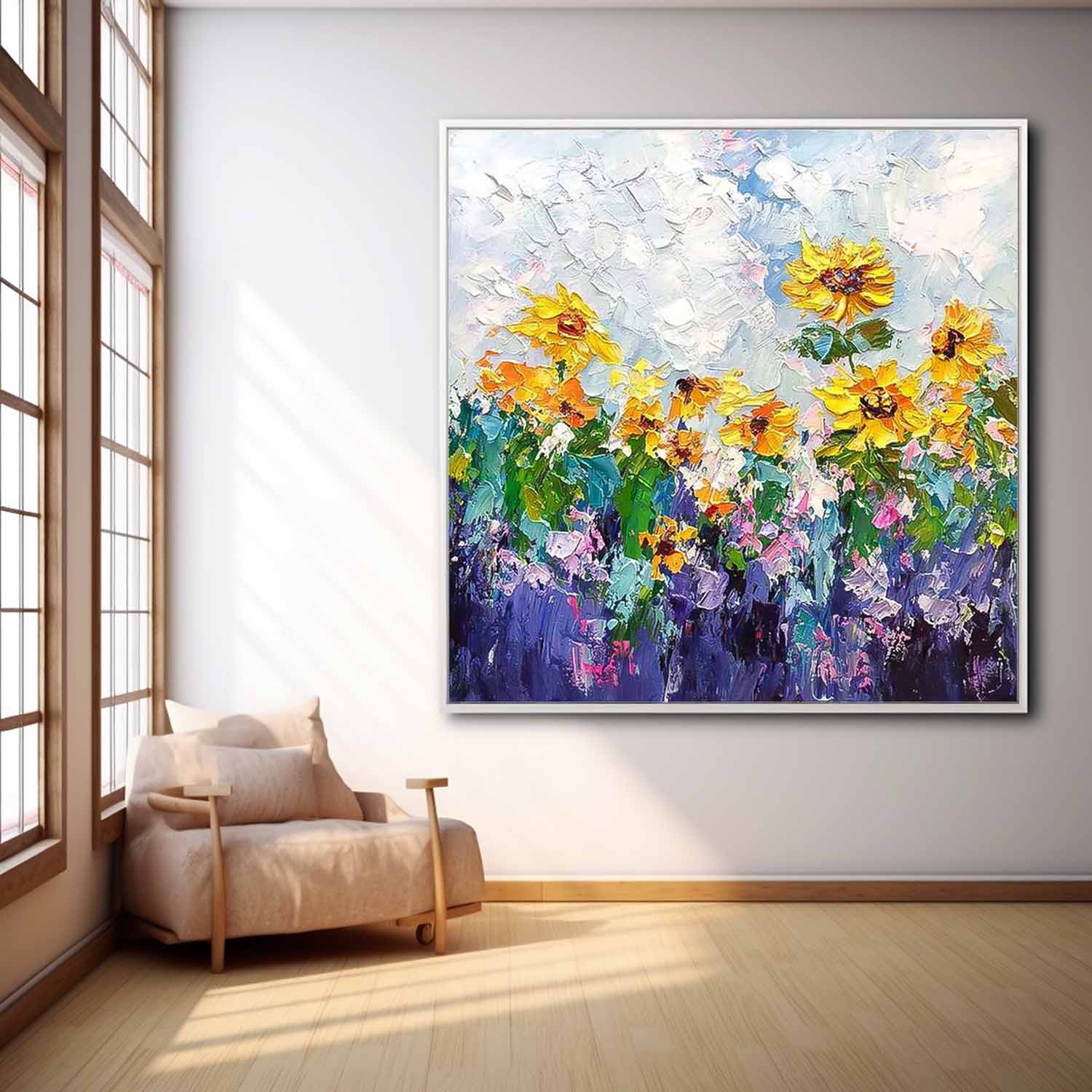 Flower Canvas Art FL055 - Neutralighting