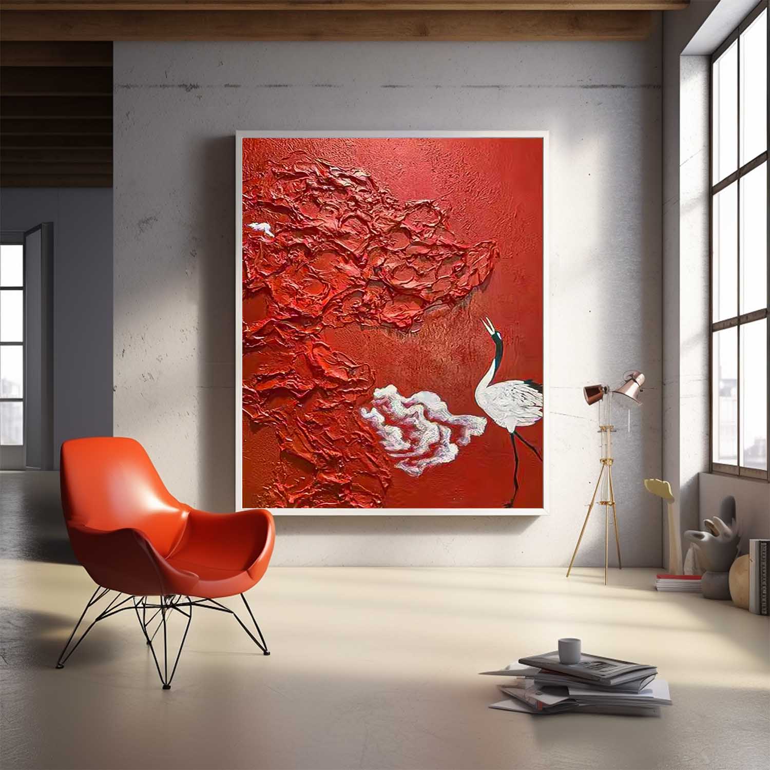 Wall Art Elegant Animal Modern Abstract