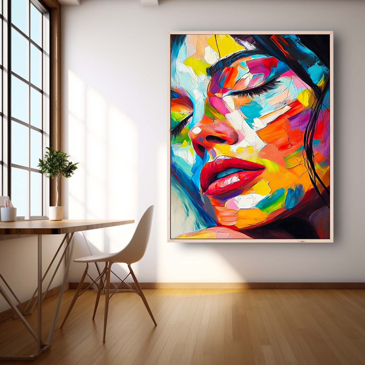 Wall Art People Elegant Modern Abstract