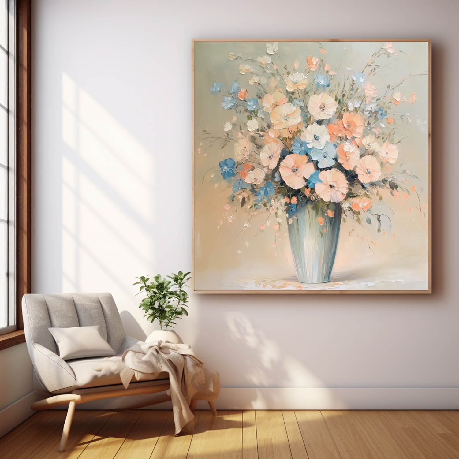Flower Canvas Art FL194 - Neutralighting