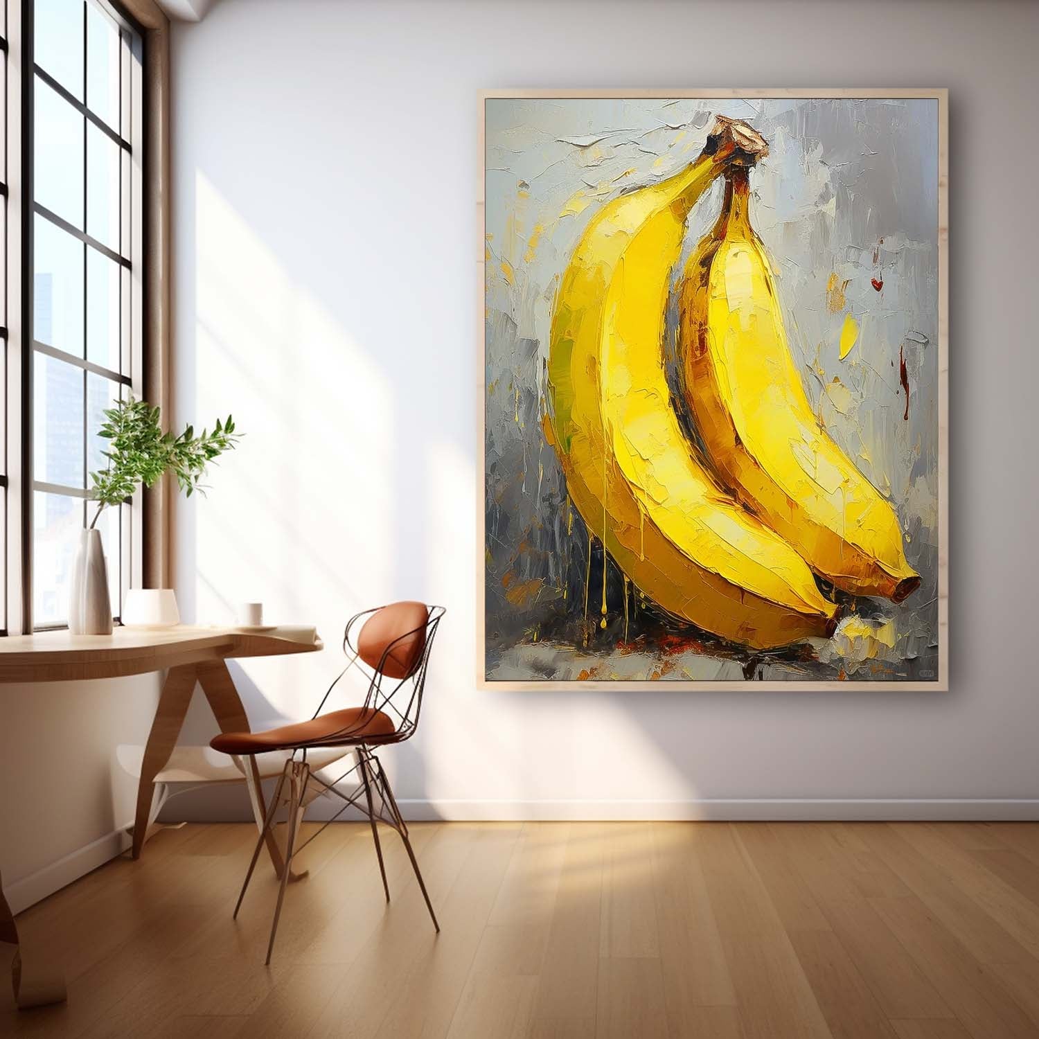 Abstract Canvas Art AB591 - Neutralighting