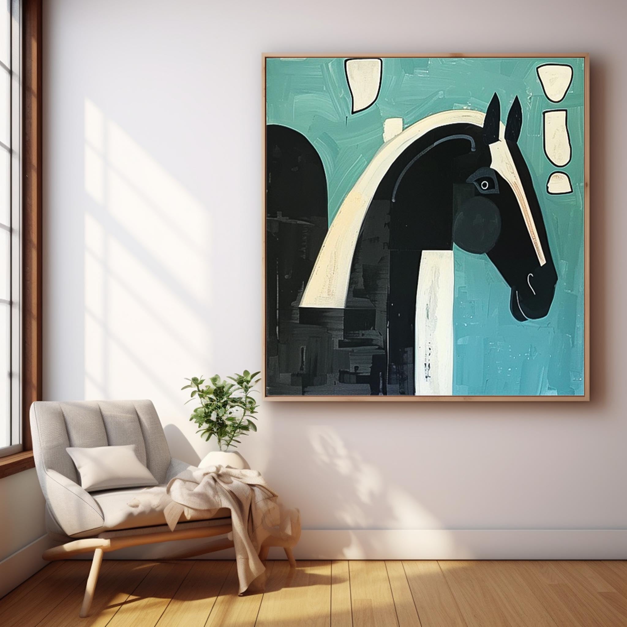 Wall Art Animal Cartoon Energetic Atmosphere Pop