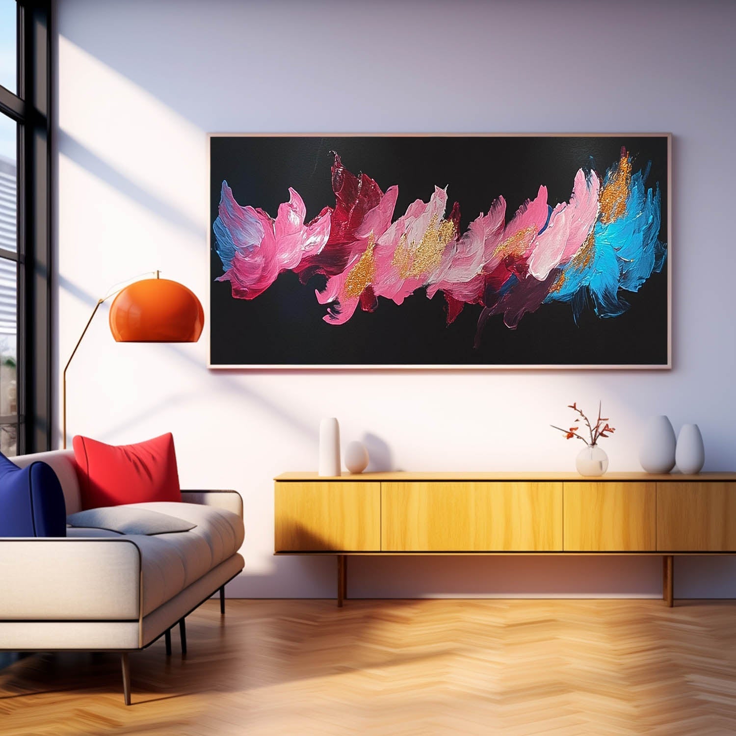 Wall Art Impasto Abstract Painterly Dreamy