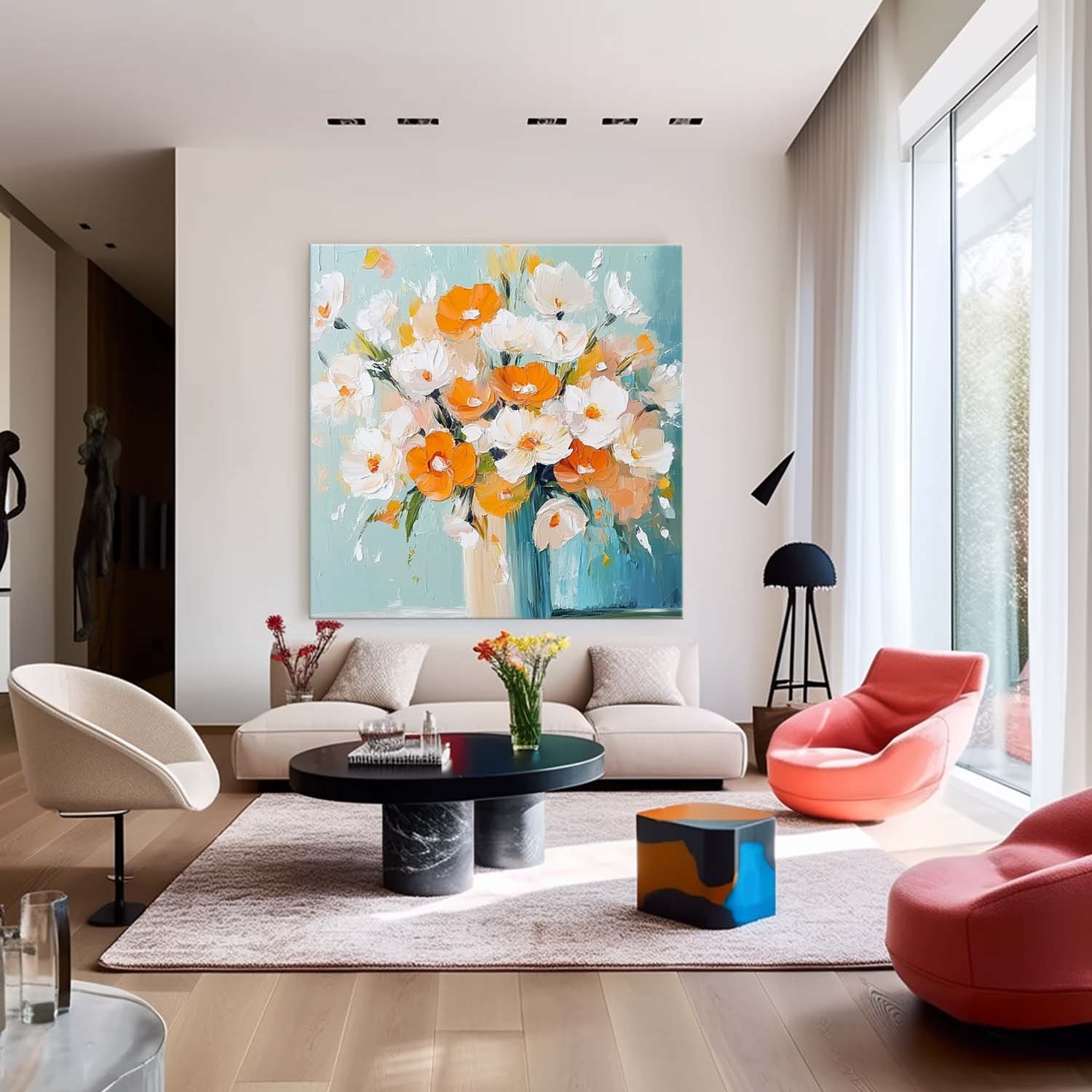 Flower Canvas Art FL201 - Neutralighting