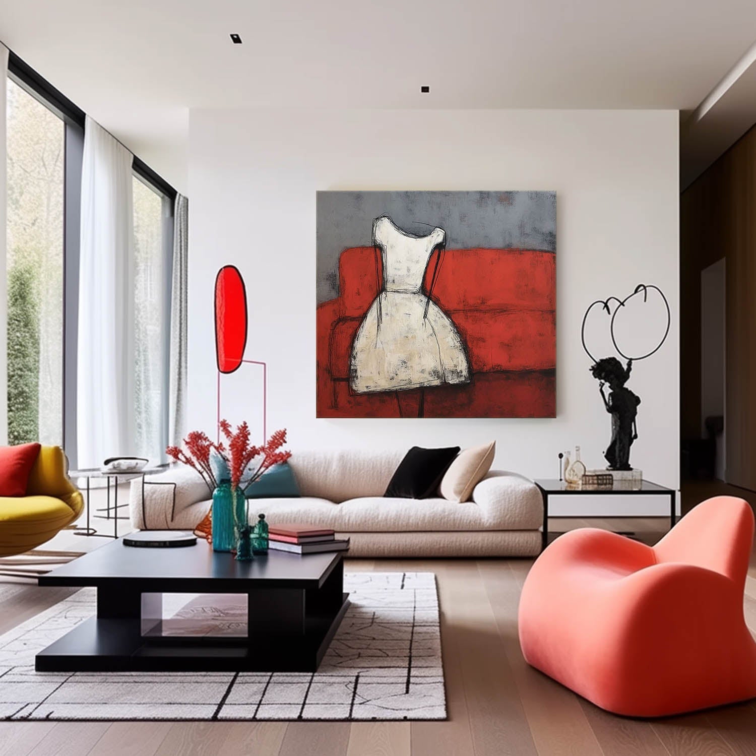 Minimalist Canvas Art MI146 - Neutralighting