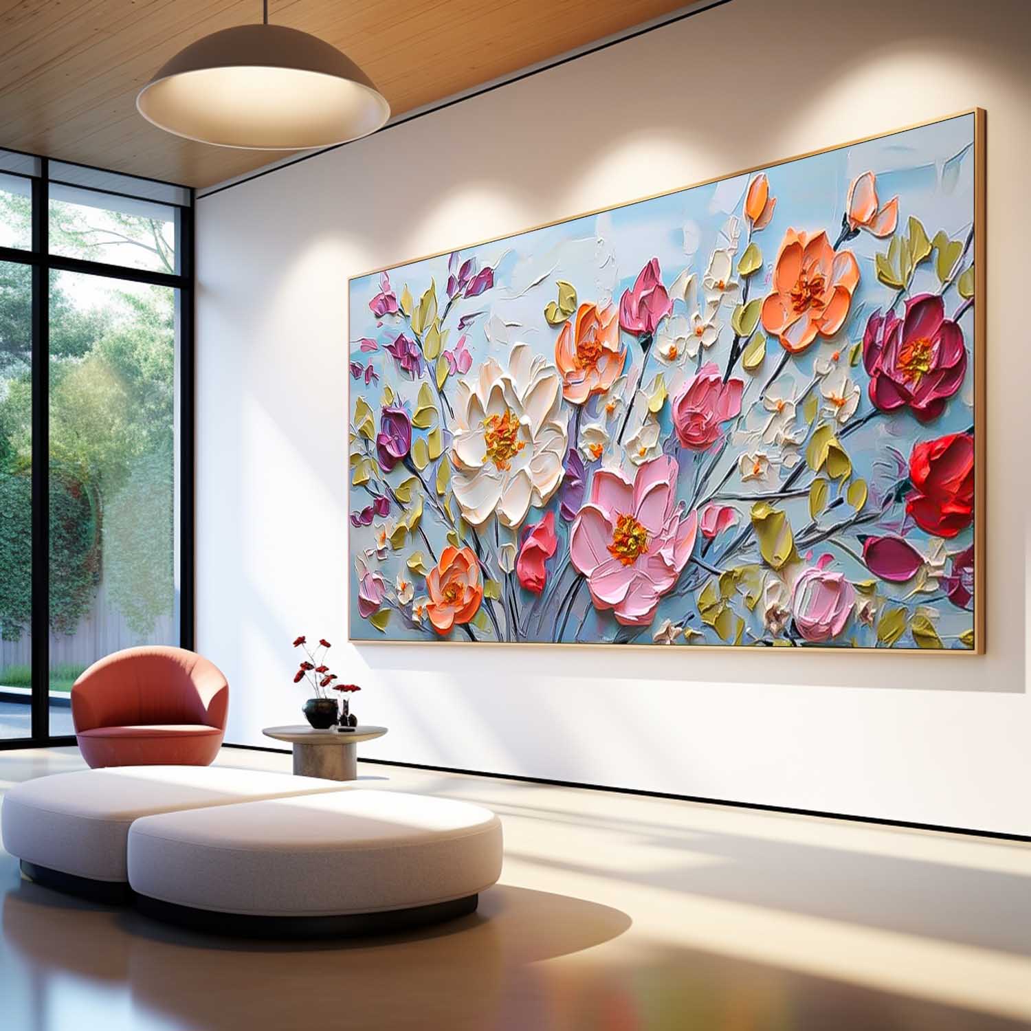 Flower Canvas Art #FL076