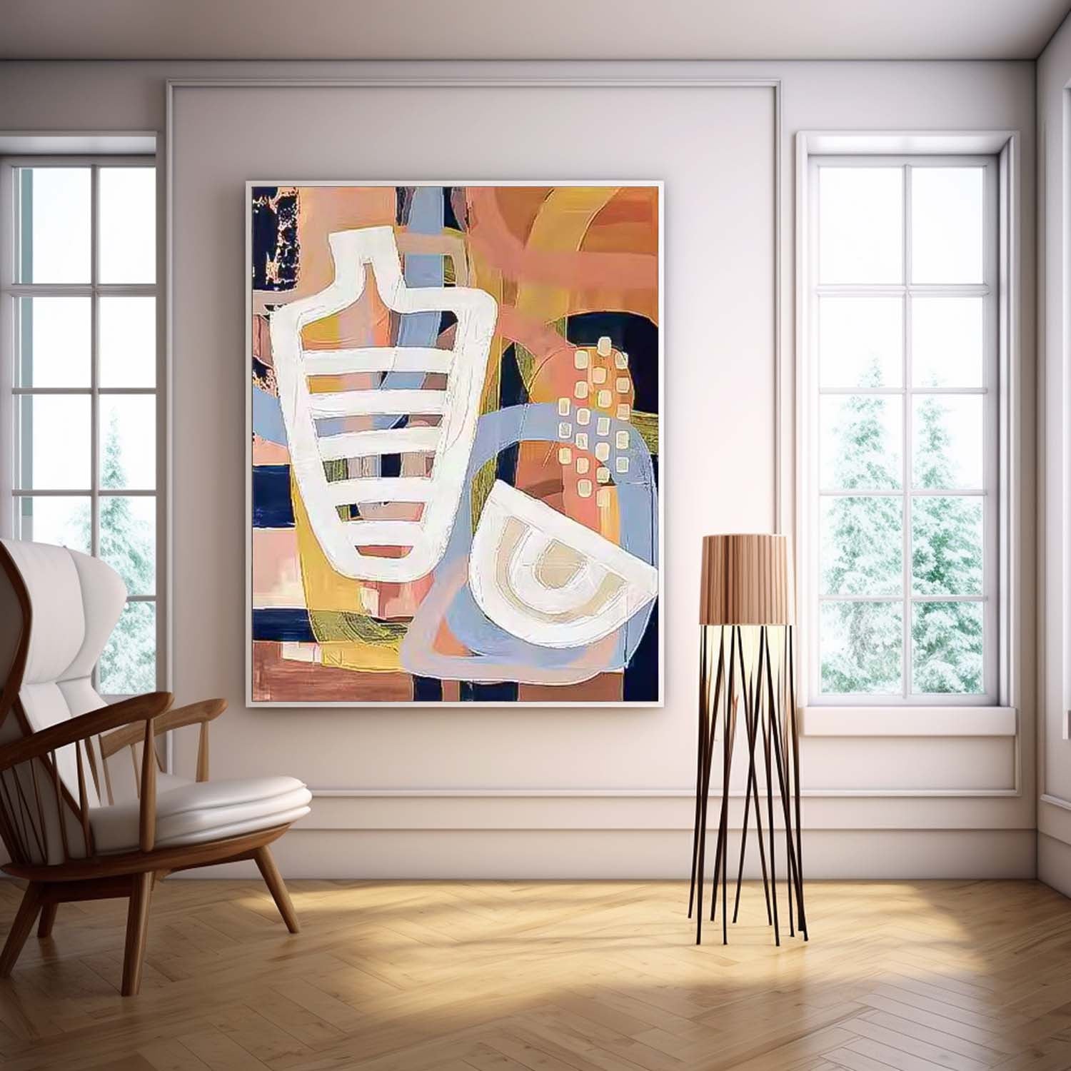 Wall Art Dynamic Abstract Nature Atmosphere