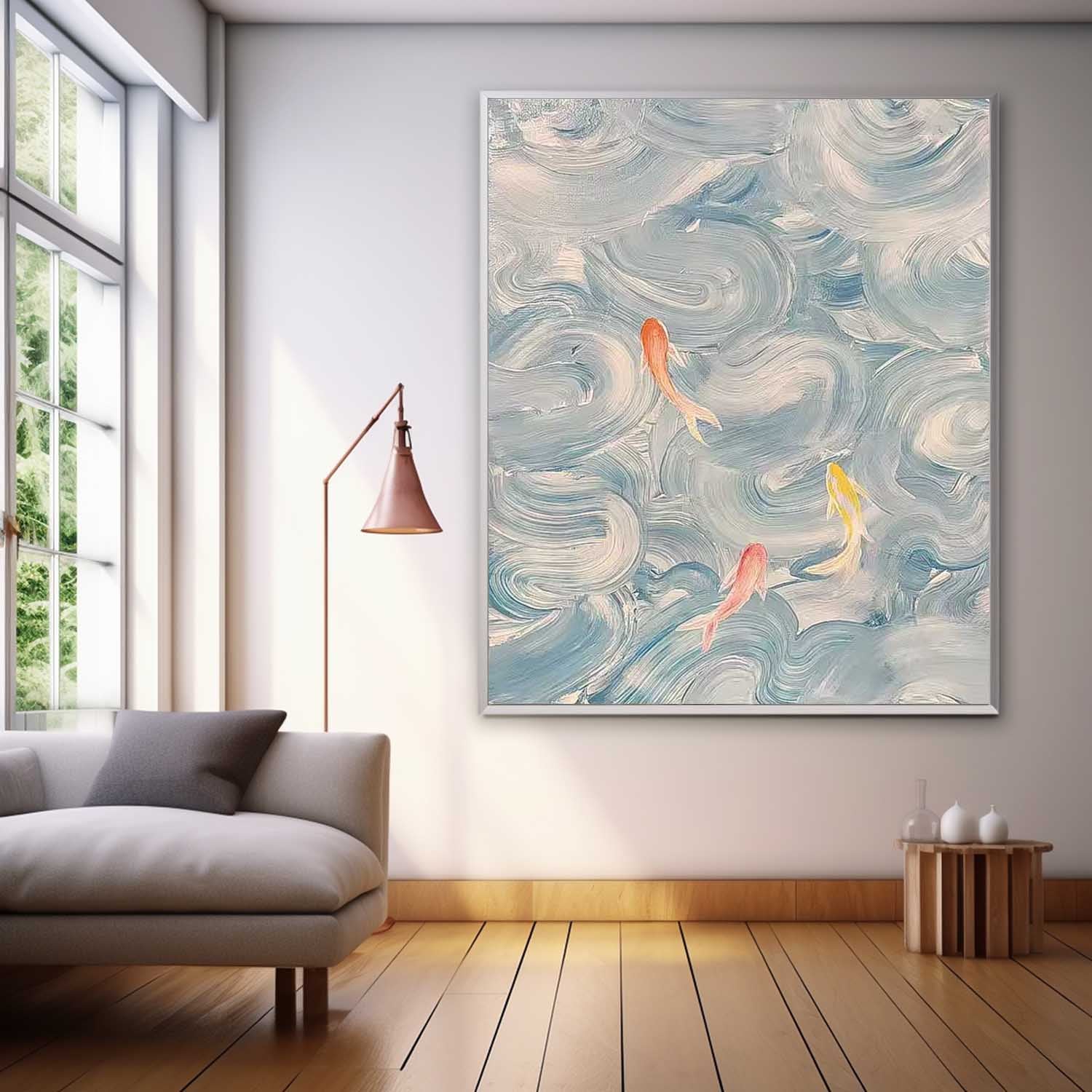 Wall Art Abstract Impressionist Zen Atmosphere